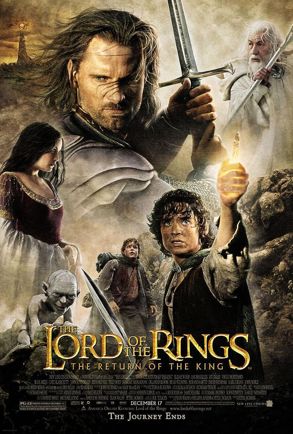 LOTR: the Return of the King (2003) film poster